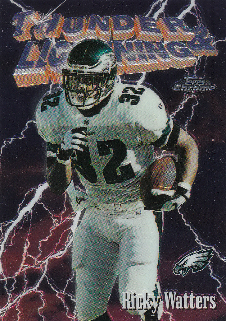 Topps Chrome Football 1997 "Season's Best" Insert Cards - Foto 4 di 7