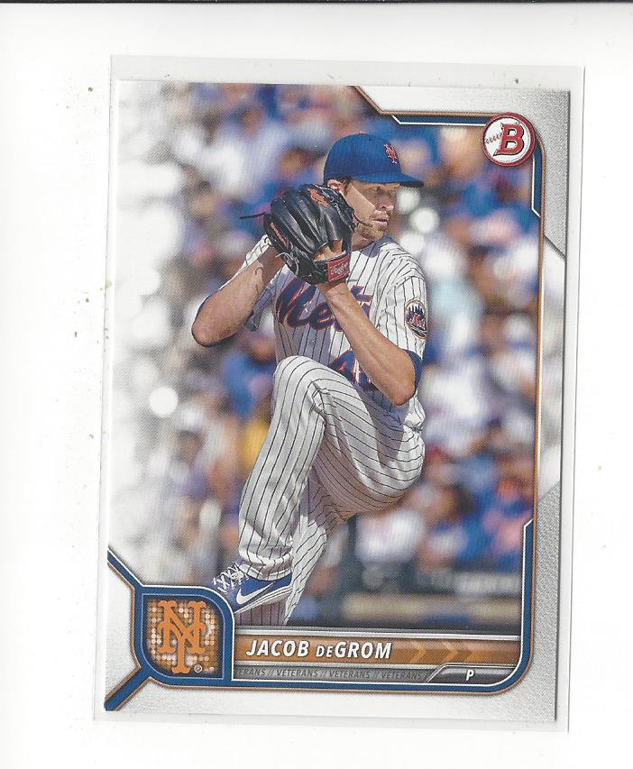 2022 Bowman #7 Jacob deGrom