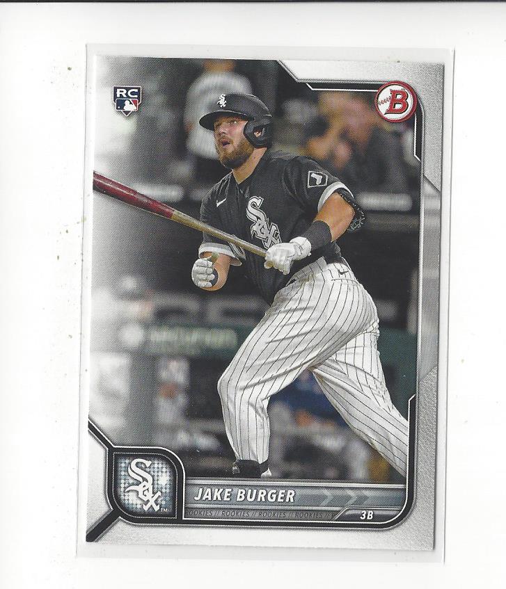 2022 Bowman #17 Jake Burger RC