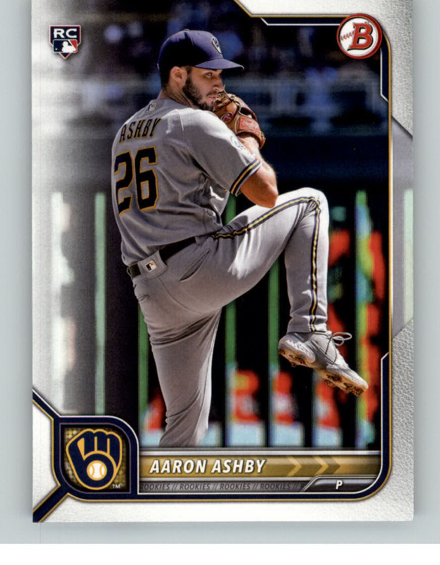 2022 Bowman #21 Aaron Ashby RC
