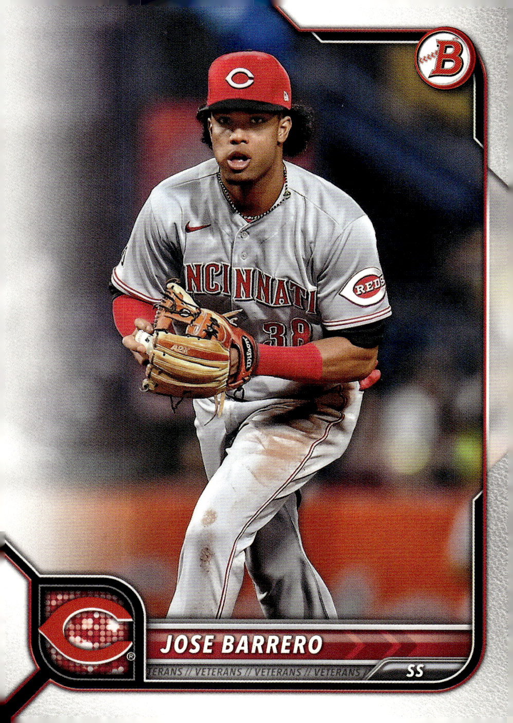 2022 Bowman #74 Jose Barrero