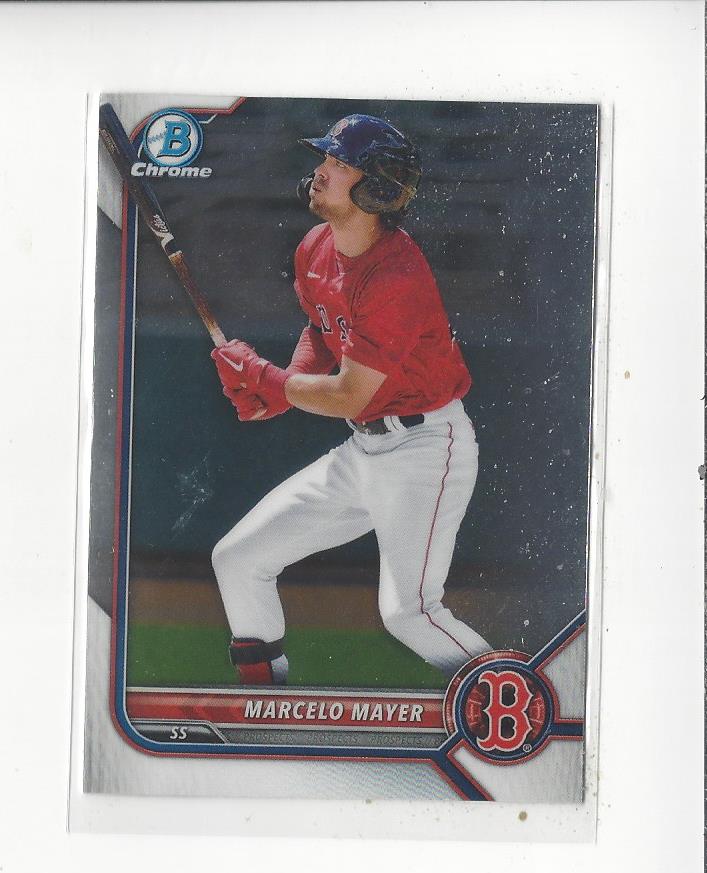 2022 Bowman Chrome Prospects #BCP126 Marcelo Mayer