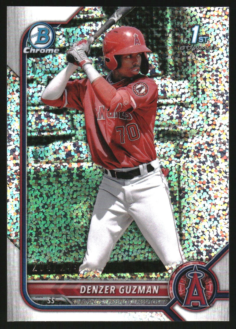 2022 Bowman Heritage Prospects #BHP55 Denzer Guzman on Fanatics