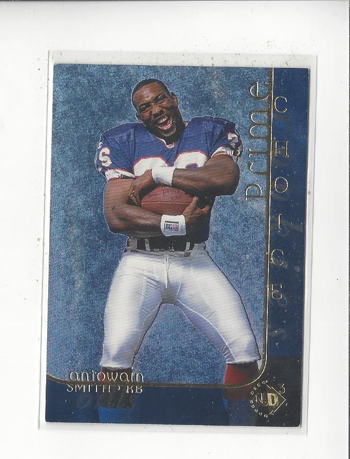 1997 UD3 #16 Antowain Smith RC