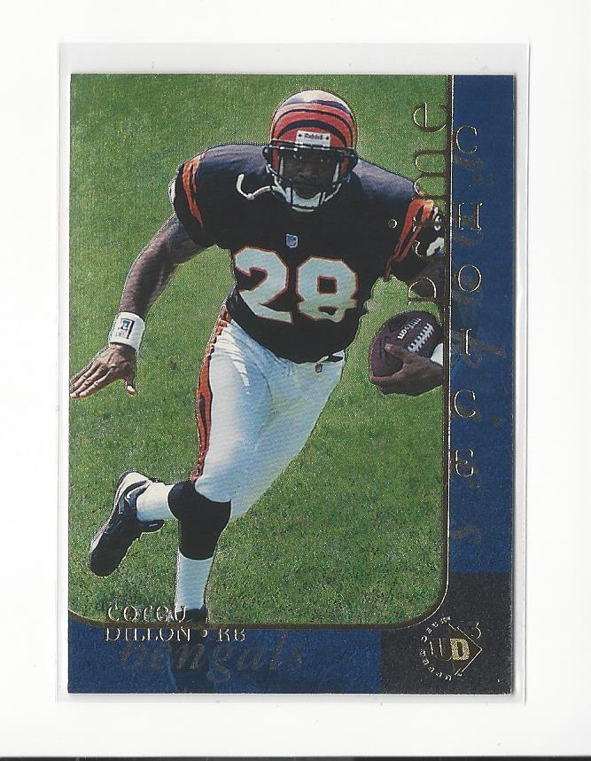 1997 UD3 #19 Corey Dillon RC