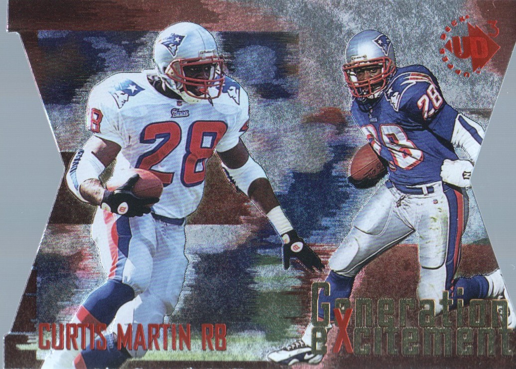 1997 UD3 Generation Excitement #GE11 Curtis Martin