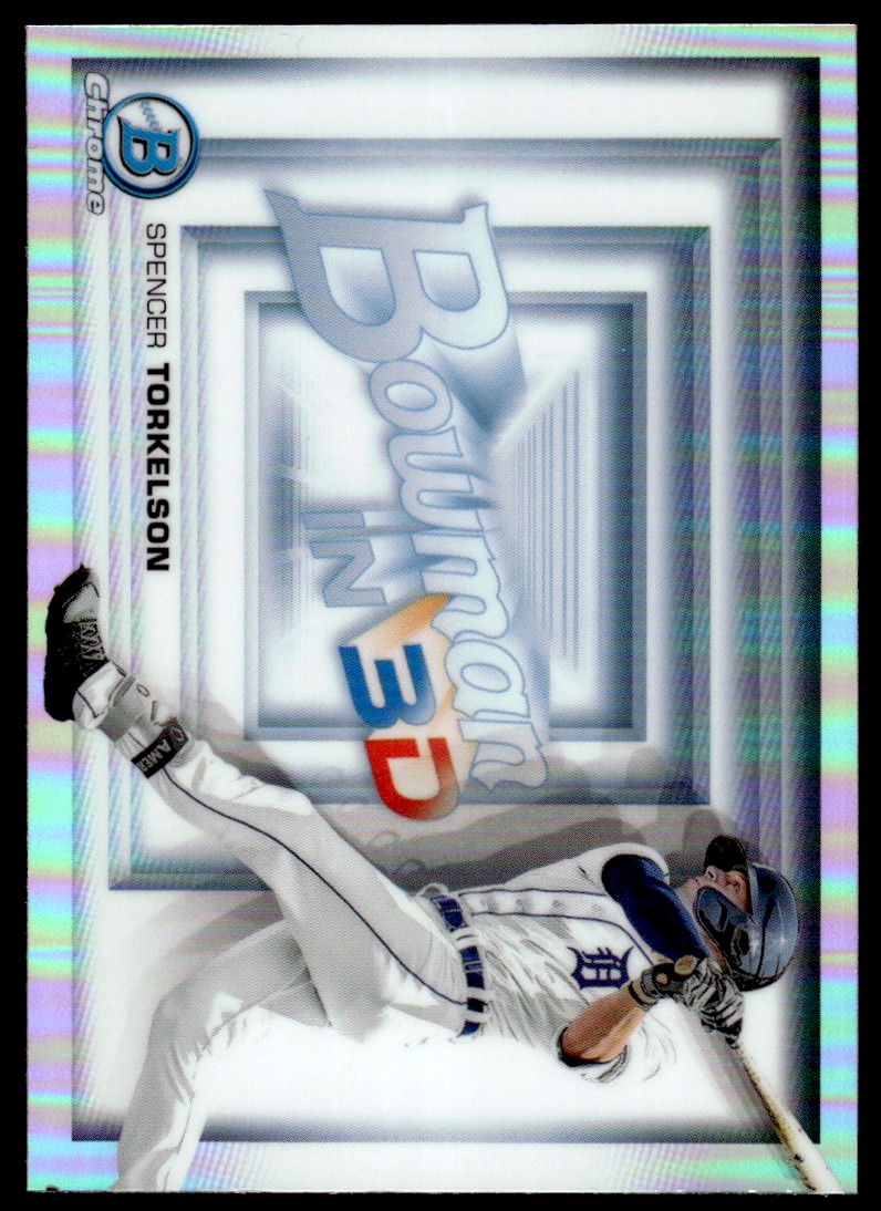 2022 Bowman Chrome Bowman in 3D #B3D11 Spencer Torkelson