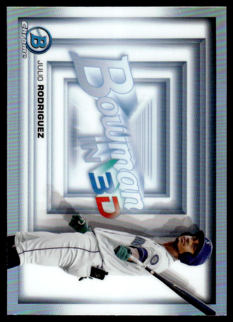 2022 Bowman Chrome Bowman in 3D #B3D16 Julio Rodriguez