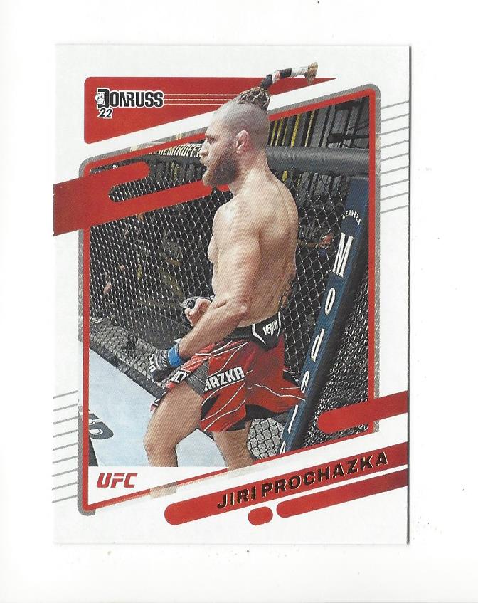 2022 Donruss UFC #81 Jiri Prochazka