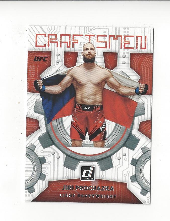 2022 Donruss UFC Craftsmen Insert Singles - You Choose - Picture 2 of 10