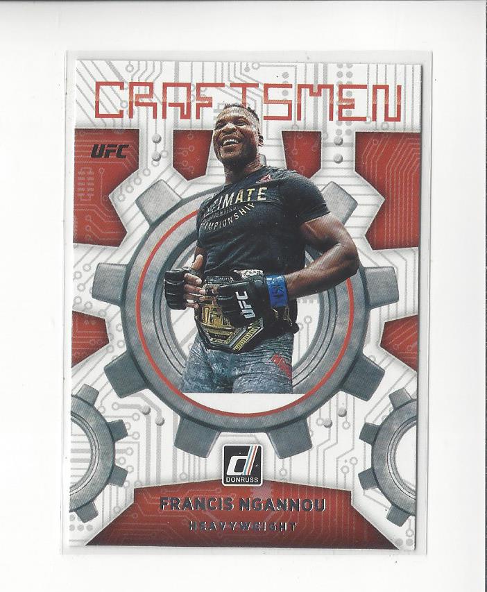 2022 Donruss UFC Craftsmen Insert Singles - You Choose - Picture 7 of 10