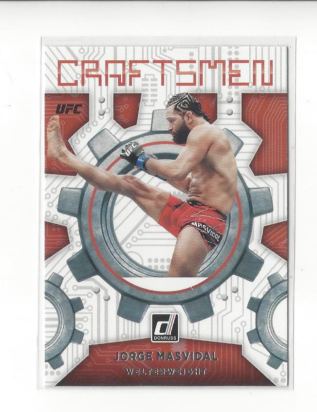 2022 Donruss UFC Craftsmen Insert Singles - You Choose - Picture 8 of 10