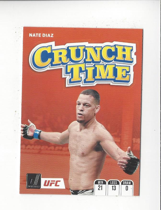 2022 Donruss UFC Crunch Time Insert Singles - You Choose - Picture 8 of 8
