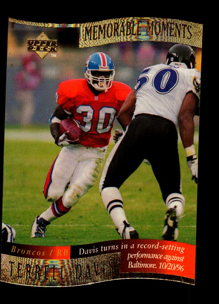 1996 Select #194 Terrell Davis FF - NM-MT