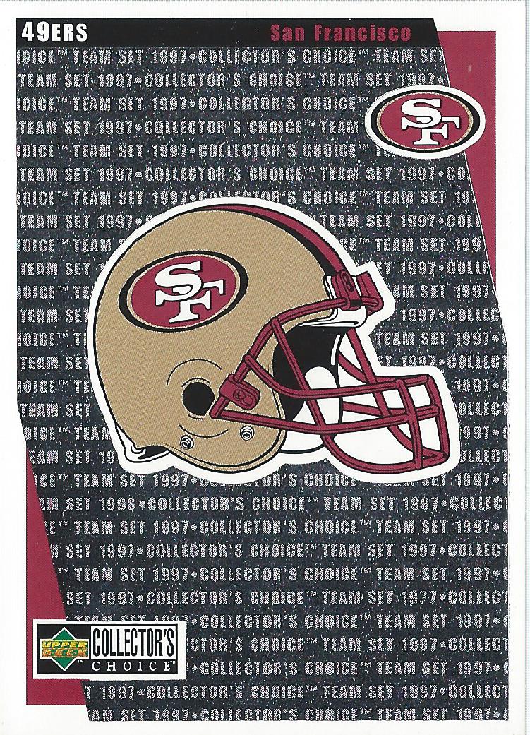 1997 49ers Collector's Choice #SF14 49ers Logo/Checklist