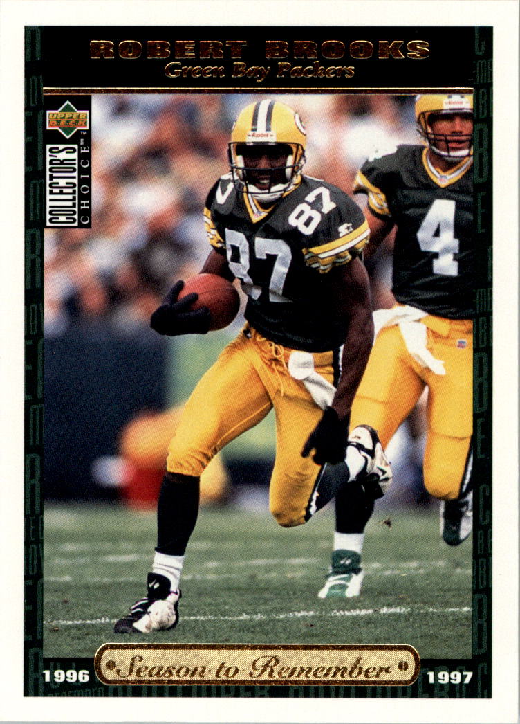1997 Packers Collector's Choice ShopKo #GB56 Robert Brooks SR