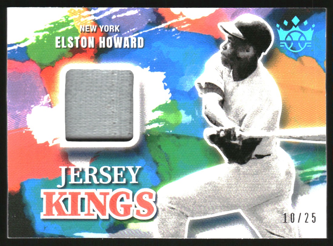 2022 Diamond Kings Jersey Kings Holo Blue #17 Elston Howard/25