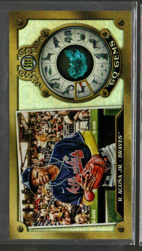 2022 Topps Gypsy Queen GQ Gems Minis #GGM30 Ronald Acuna Jr. | eBay