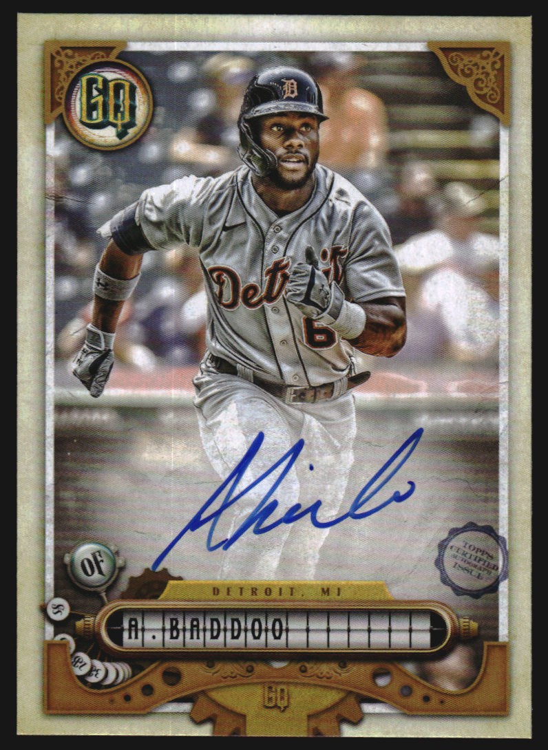 2022 Topps Gypsy Queen Autographs #GQAAB Akil Baddoo