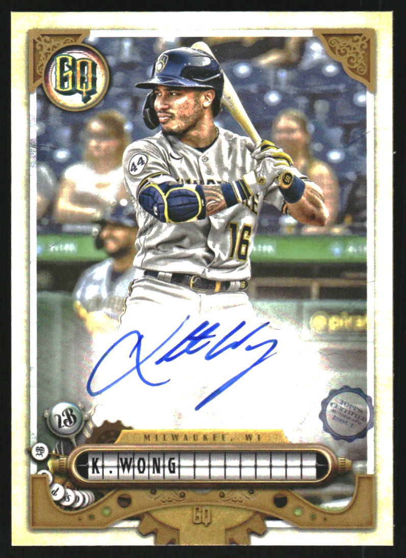 2022 Topps Gypsy Queen Autographs #GQAKW Kolten Wong