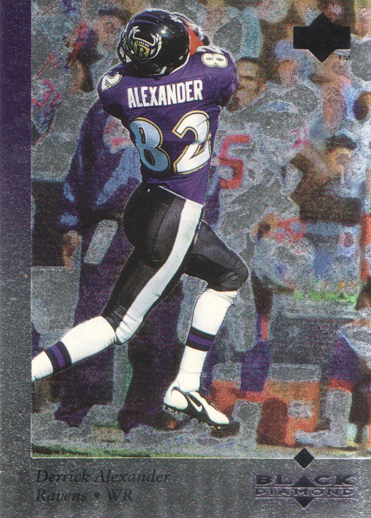 1997 Black Diamond #26 Derrick Alexander WR