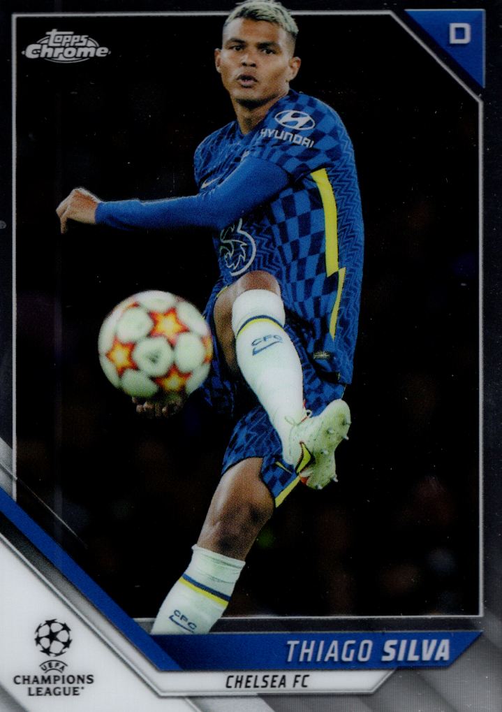 2021-22 Topps Chrome UEFA Champions League Soccer Card Pick (Base)