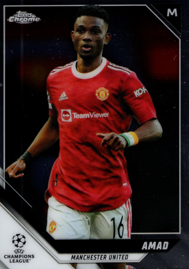 2021-22 Topps Chrome UEFA Champions League Soccer Card Pick (Base)