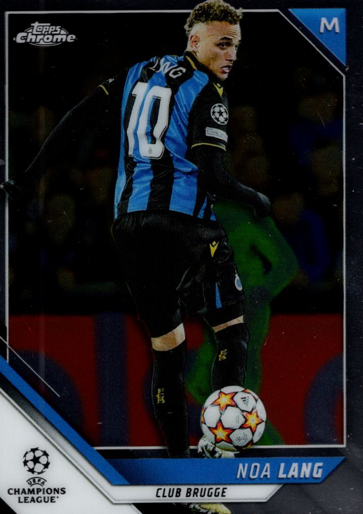 2021-22 Topps Chrome UEFA Champions League Soccer Card Pick (Base)