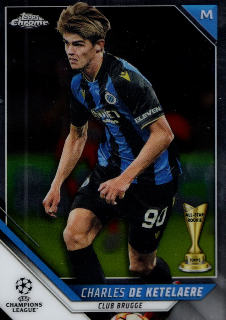 2021-22 Topps Chrome UEFA Champions League Soccer Card Pick (Base)