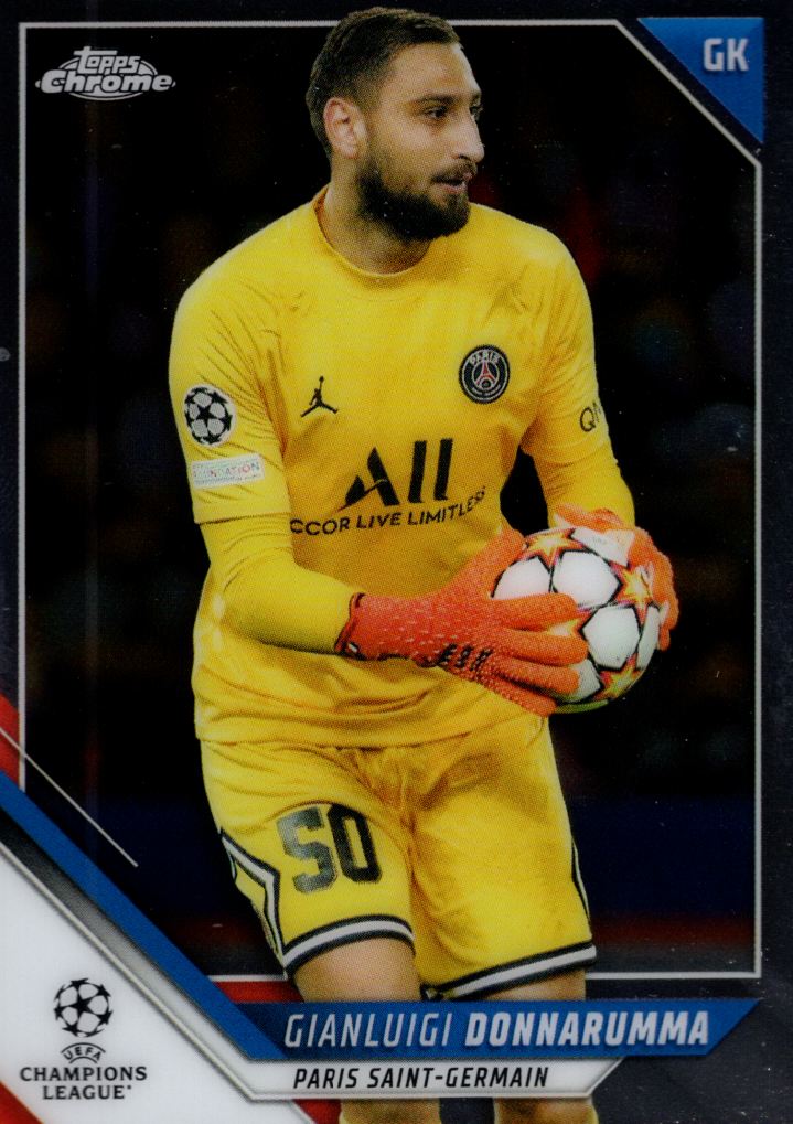 2021-22 Topps Chrome UEFA Champions League Soccer Card Pick (Base)