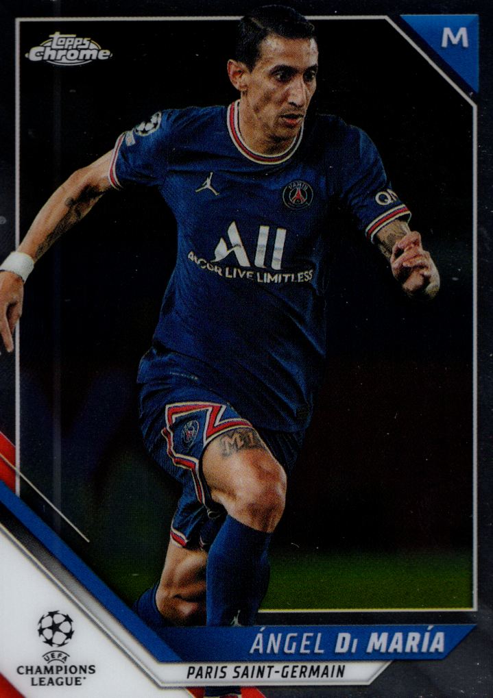 2021-22 Topps Chrome UEFA Champions League Soccer Card Pick (Base)