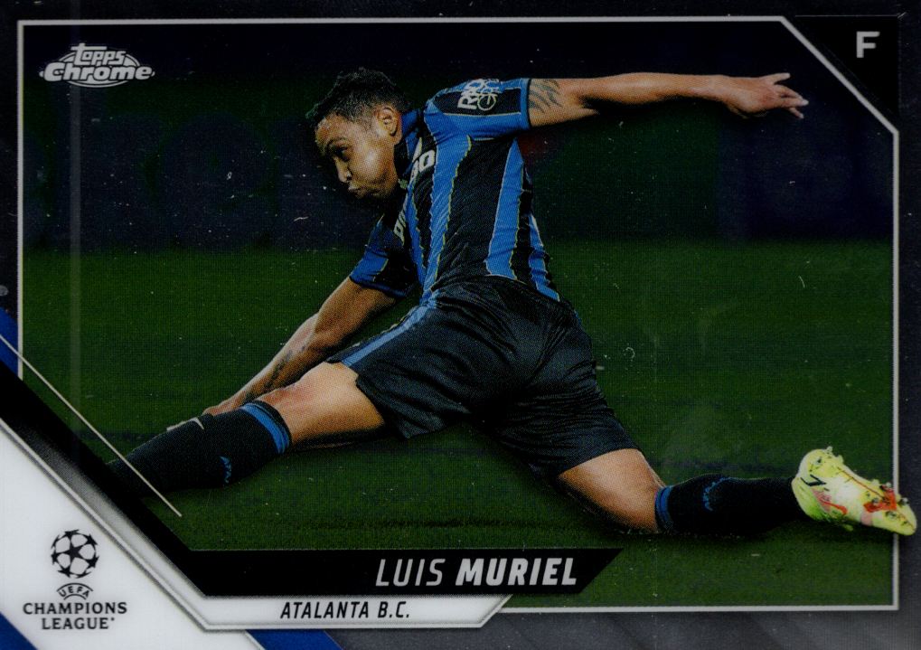 2021-22 Topps Chrome UEFA Champions League Soccer Card Pick (Base)