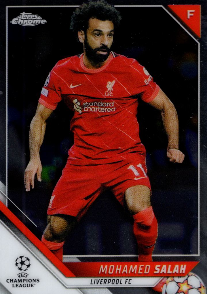 2021-22 Topps Chrome UEFA Champions League Soccer Card Pick (Base)