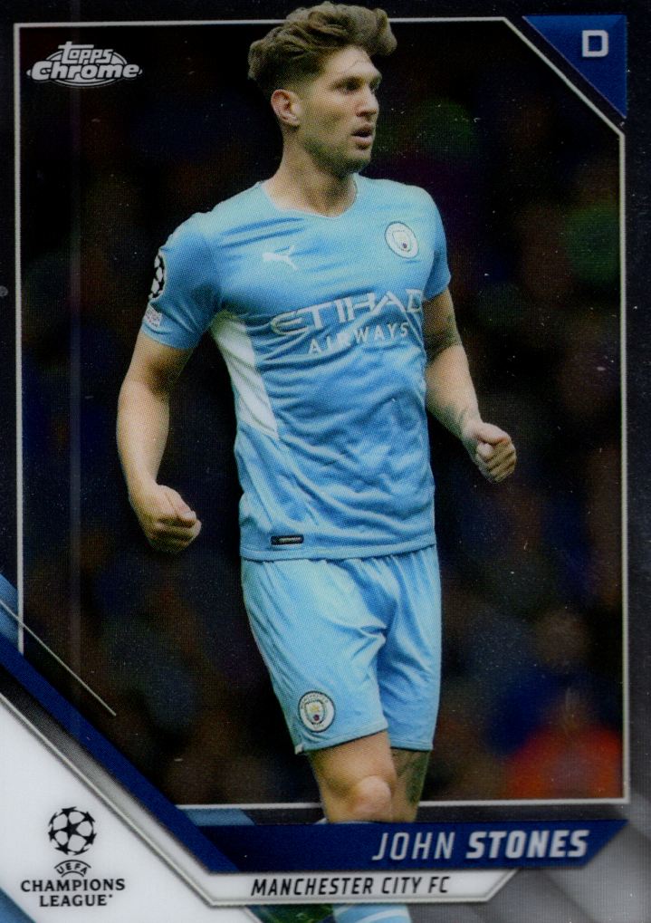 2021-22 Topps Chrome UEFA Champions League Soccer Card Pick (Base)