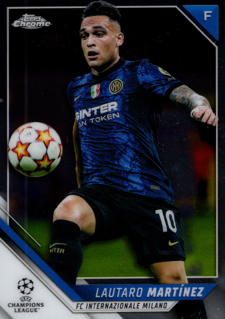 2021-22 Topps Chrome UEFA Champions League Soccer Card Pick (Base)