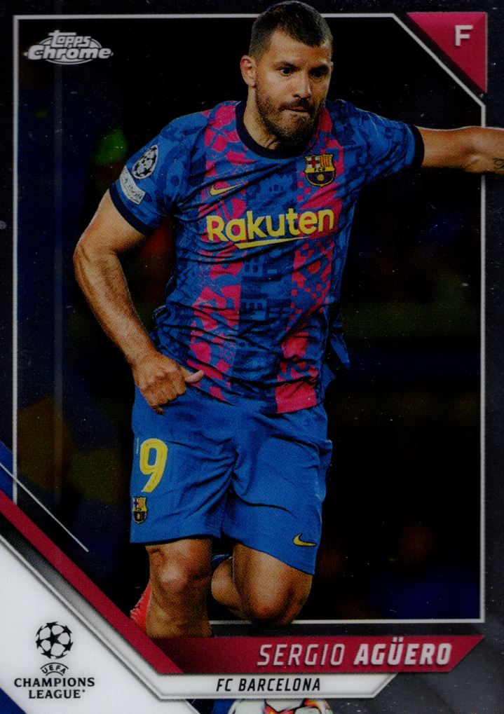 2021-22 Topps Chrome UEFA Champions League Soccer Card Pick (Base)