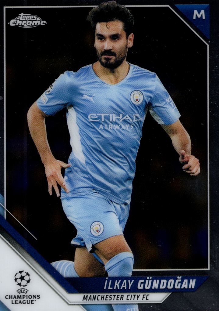 2021-22 Topps Chrome UEFA Champions League Soccer Card Pick (Base)