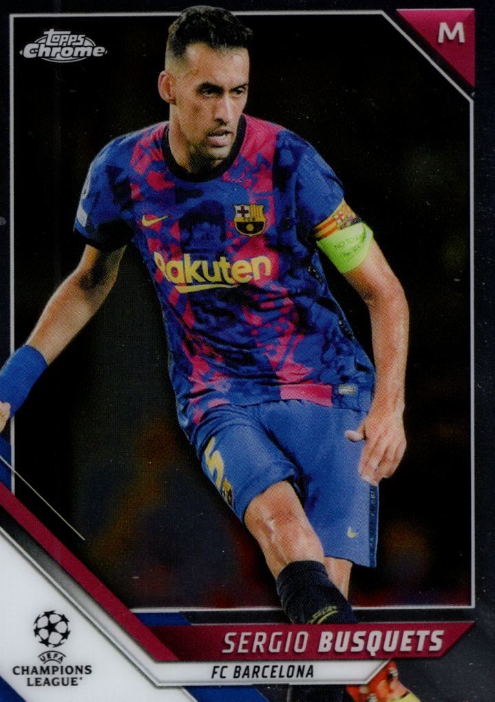 2021-22 Topps Chrome UEFA Champions League Soccer Card Pick (Base)