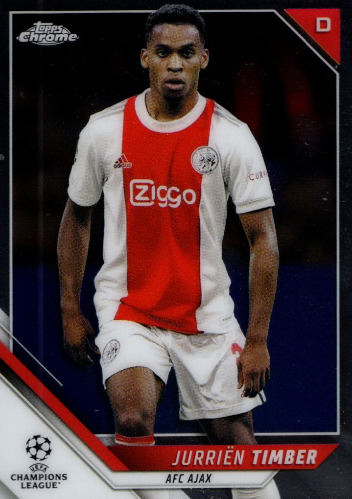 2021-22 Topps Chrome UEFA Champions League Soccer Card Pick (Base)