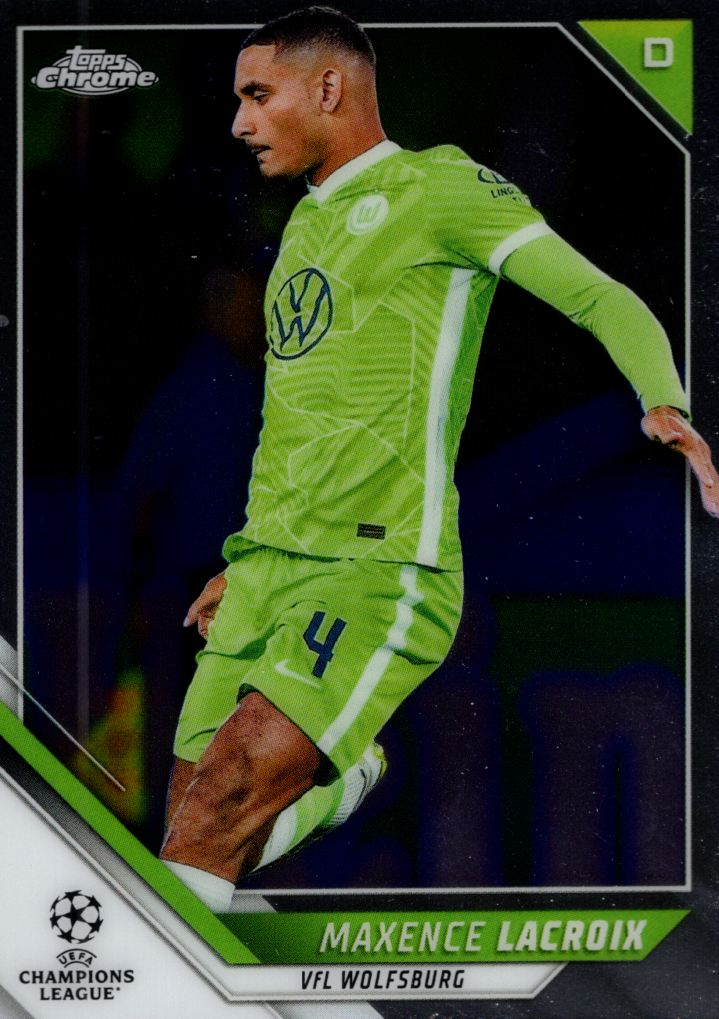 2021-22 Topps Chrome UEFA Champions League Soccer Card Pick (Base)