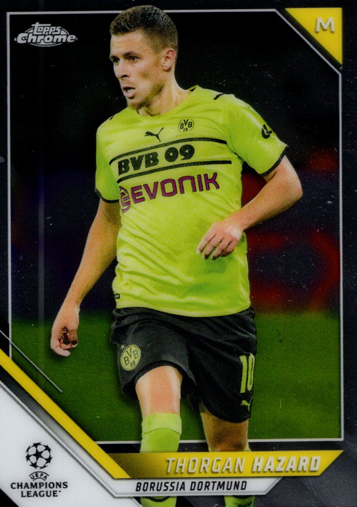 2021-22 Topps Chrome UEFA Champions League Soccer Card Pick (Base)