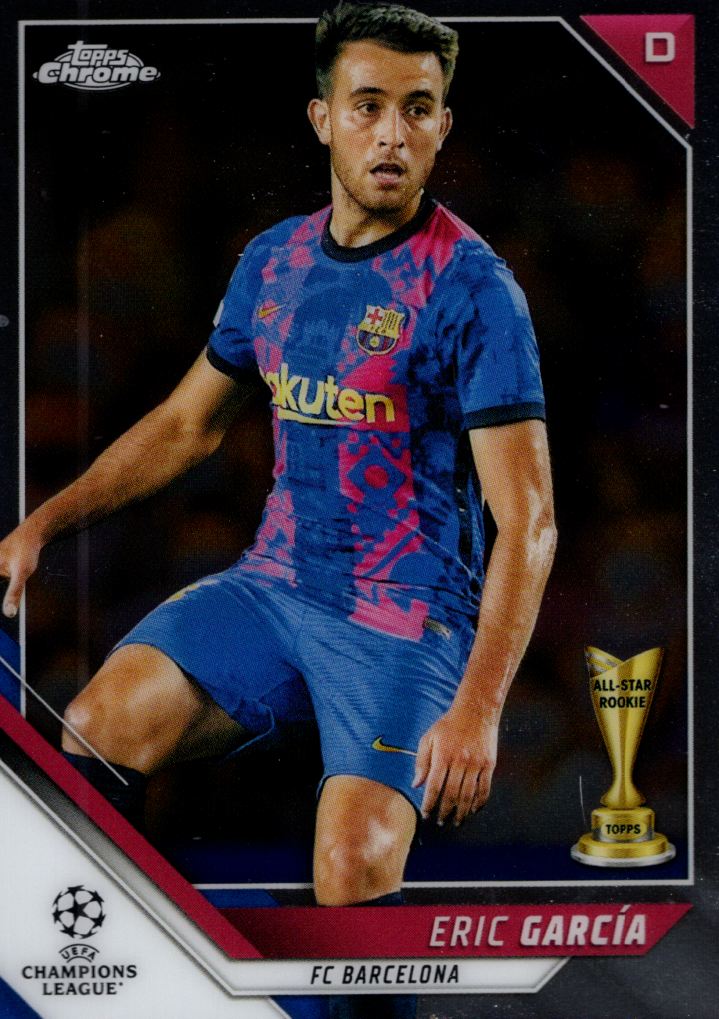 2021-22 Topps Chrome UEFA Champions League Soccer Card Pick (Base)