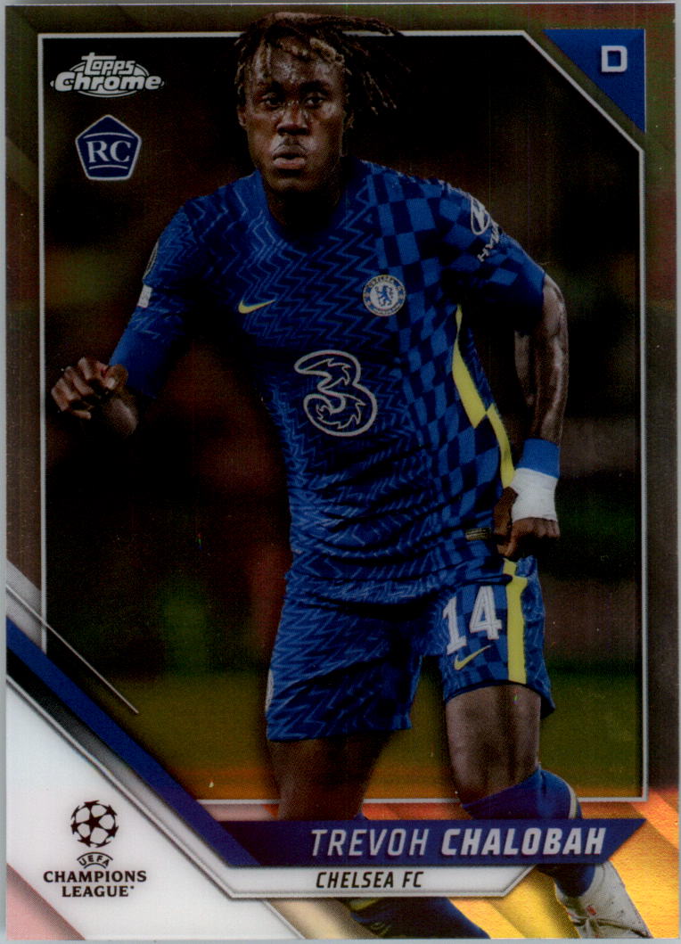 2021-22 Topps Chrome UEFA Champions League Soccer Card Pick (Base)