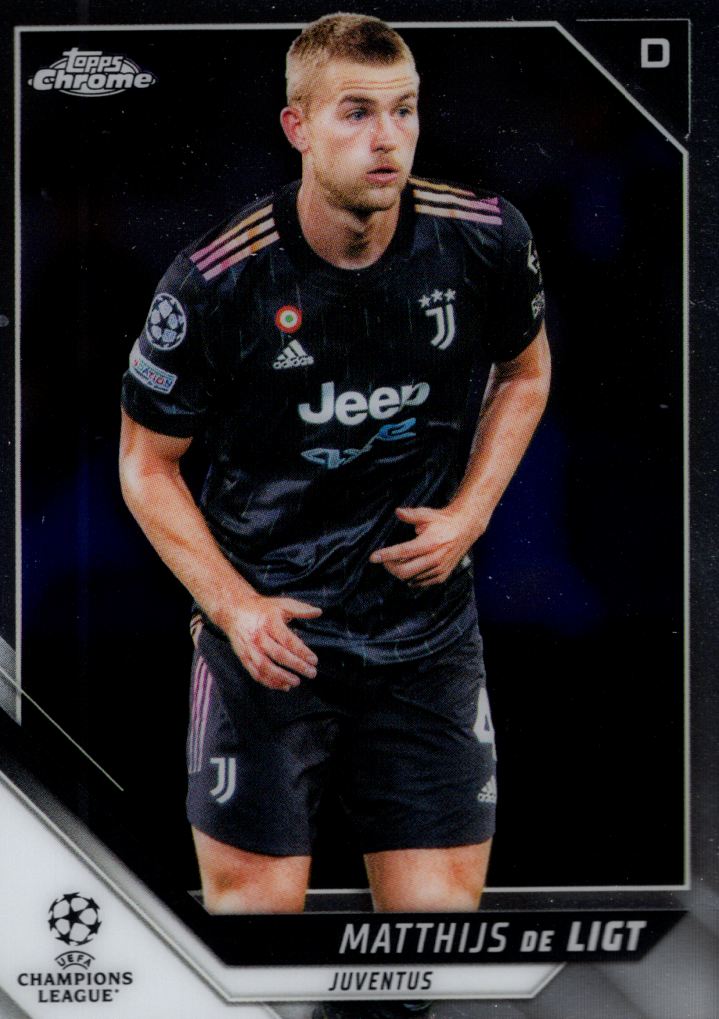 2021-22 Topps Chrome UEFA Champions League Soccer Card Pick (Base)