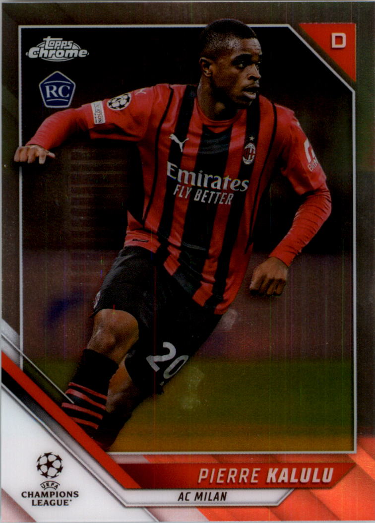 2021-22 Topps Chrome UEFA Champions League Soccer Card Pick (Base)