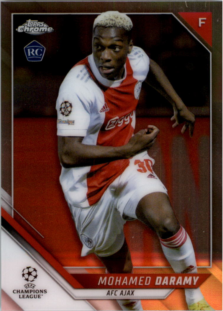 2021-22 Topps Chrome UEFA Champions League Soccer Card Pick (Base)