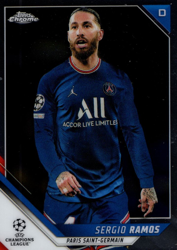 2021-22 Topps Chrome UEFA Champions League Soccer Card Pick (Base)