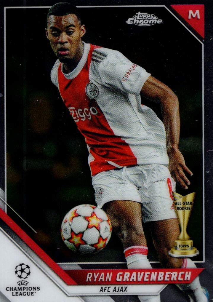 2021-22 Topps Chrome UEFA Champions League Soccer Card Pick (Base)