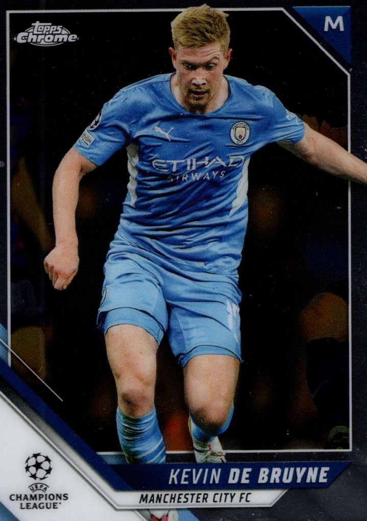 2021-22 Topps Chrome UEFA Champions League Soccer Card Pick (Base)