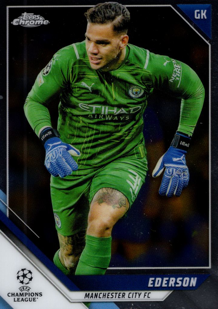 2021-22 Topps Chrome UEFA Champions League Soccer Card Pick (Base)